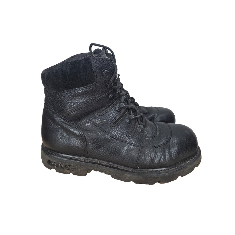 Wolverine Work Boots Mens 11 M Black Leather Steel Toe Workwear ASTM F2413-11